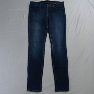J Brand 31‎ Super Skinny Dark Wash Stretch Denim Womens Jeans